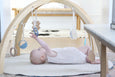 Wooden Baby Play Bar With Play Mat